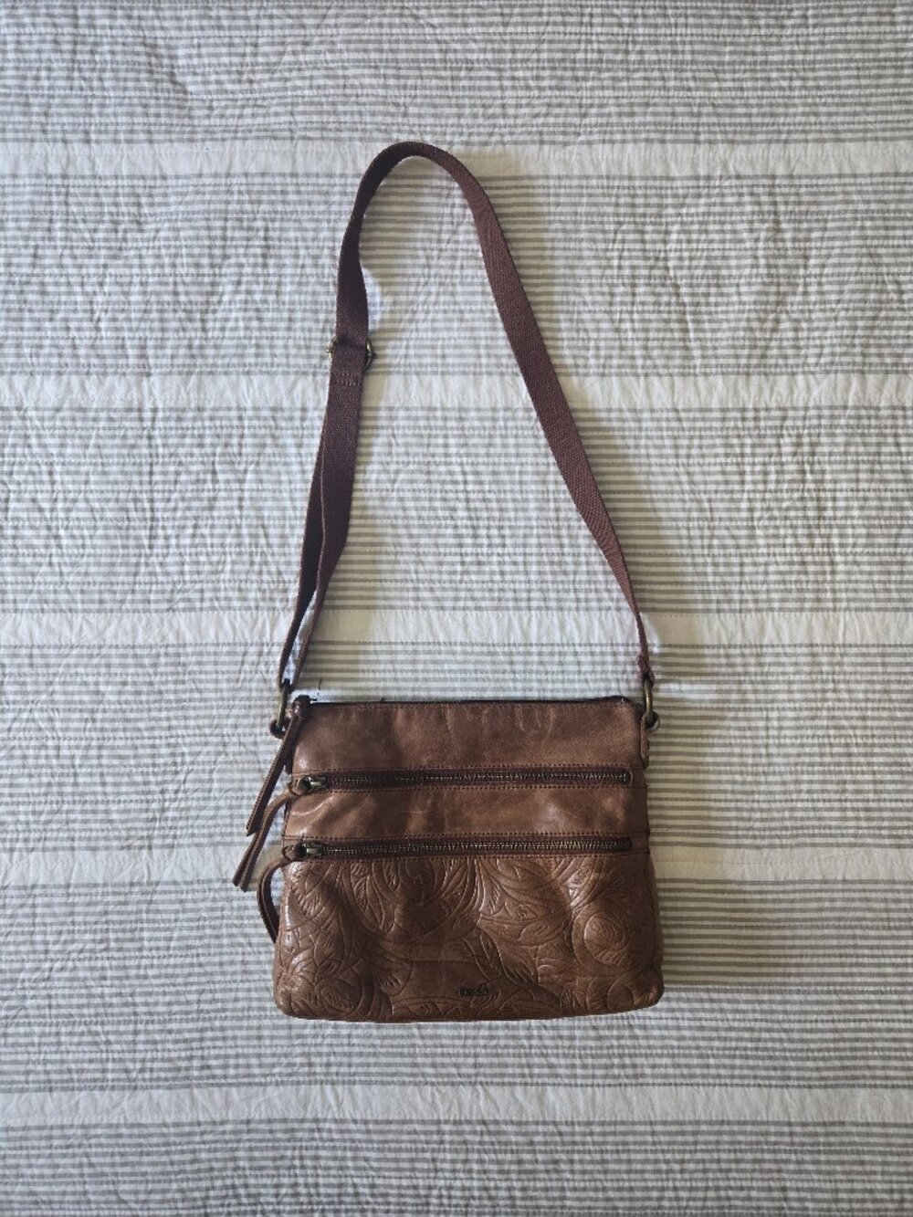 The Sak Reseda Leather Crossbody Bag